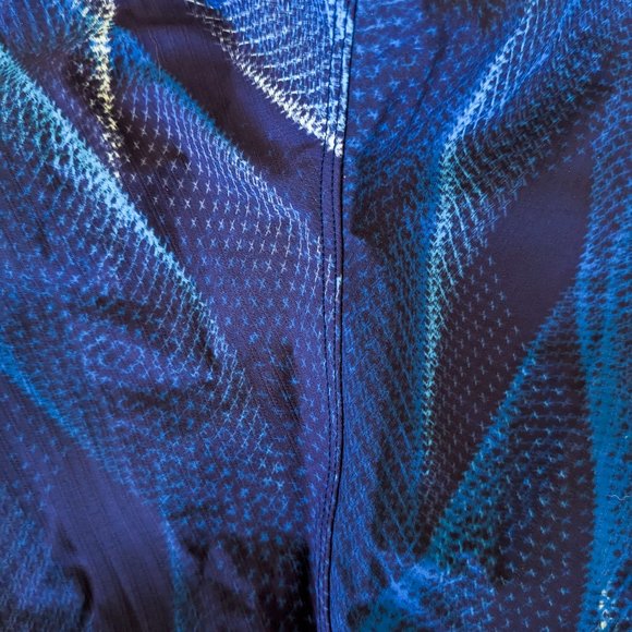 NEW in box, original tags Mizuno Women's GX-Sonic V Sprinter Tech Suit Med Blue - Picture 9 of 10